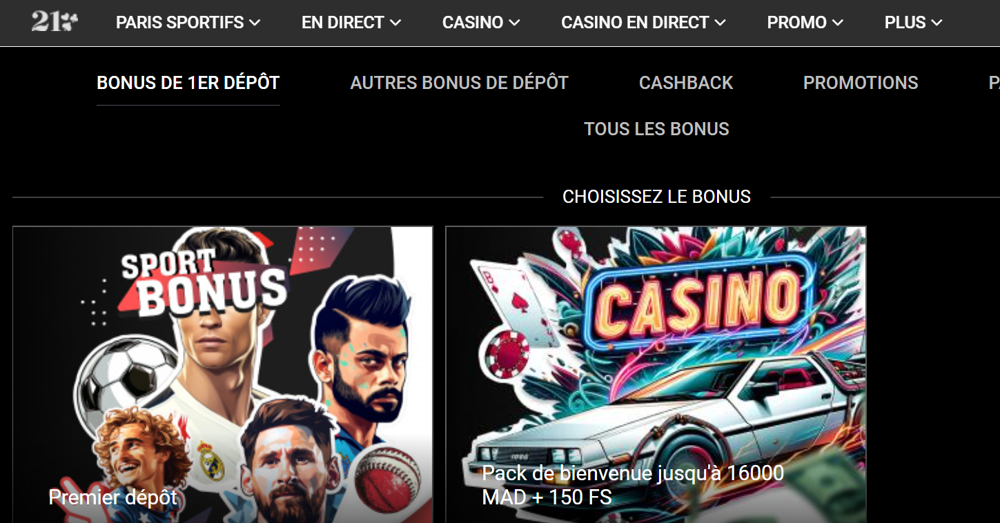 Paripulse bonus disponibles pour les débutants et les clients réguliers